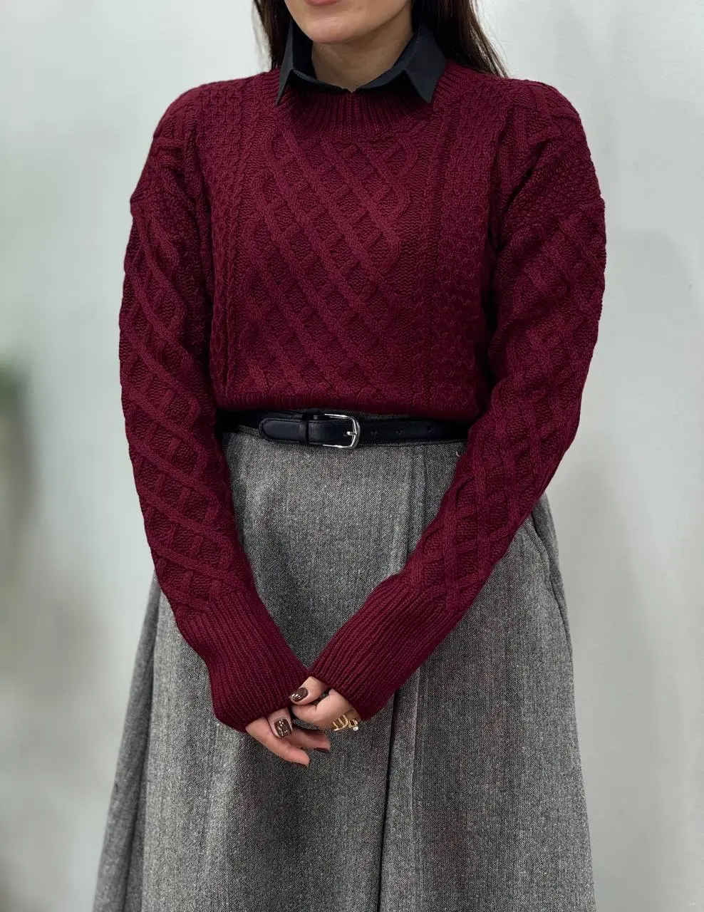 پلیور بافت ترک لیسا